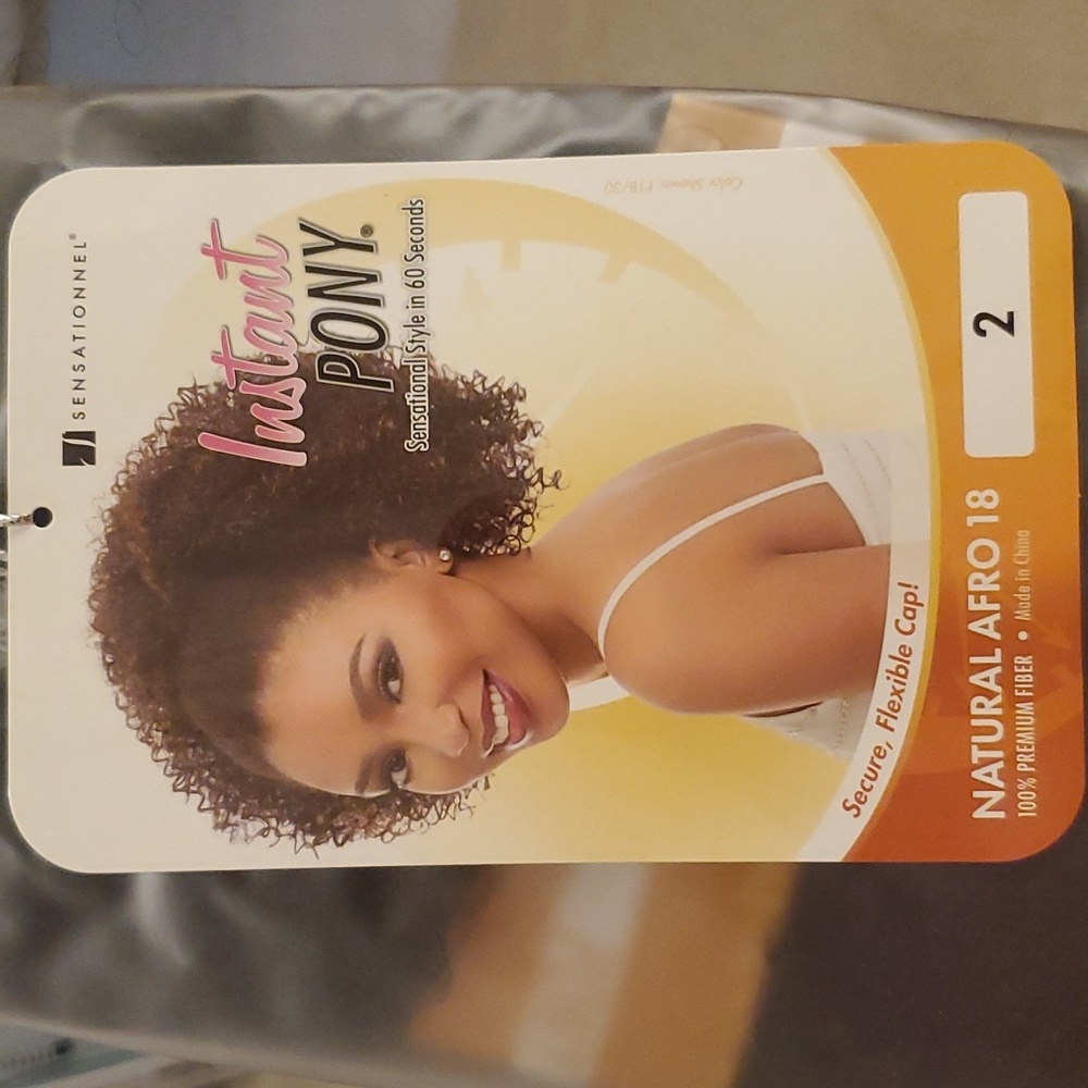 Drawstring ponytail